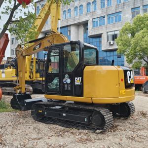 Excavadora de orugas CAT308D de segunda mano en excelentes condiciones, funcionamiento perfecto, componentes centrales, bomba de engranajes de caja de cambios de motor - Product Image 3
