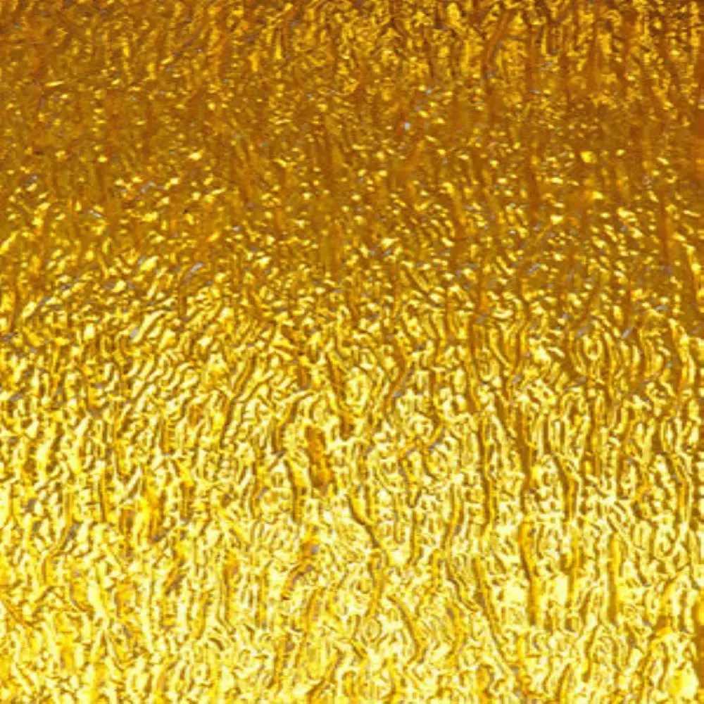 Cheap price 3mm gold pattern glass cathedral glass for church windows architecture decorative stained glass sheet