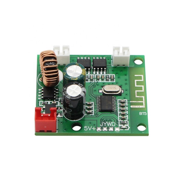 3W-5W BT Power Amplifier Board 4 Ohm 8-30V Audio Board with QR Code Voice Broadcast for Electronic Components