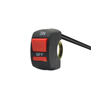 Interruptor de manillar de motocicleta Mojelong, botón de encendido/apagado para Yamaha, KTM, Honda, Kawasaki, Suzuki, vehículos eléctricos, triciclos, cables - Product Image 1