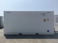 404A gekoelde 20ft 20HQ koelcontainer zeevracht voor vlees of fruit, vershoudend, te koop