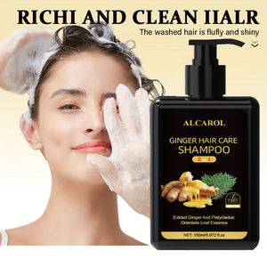 Sampo rambut jahe ekstrak rambut, perawatan pencegah kebotakan, harga grosir 150ml - Product Image 5