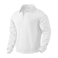 Pull en laine pour homme, tricoté, épaissi, demi-zip, col montant, nouveau pour l'automne et l'hiver. Pull pour homme