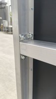 Scène de concert pliable mobile, plateforme modulaire en aluminium portable