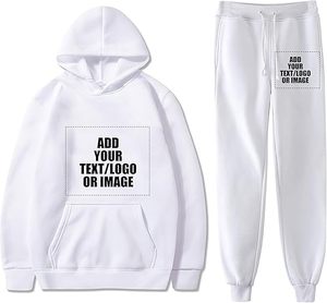 Felpe con Cappuccio e Completi Sportivi Personalizzati con Stampa per <span class=keywords><strong>Uomo</strong></span> e Donna, in Pile Autunnale con Funzione di Asciugatura Rapida - Product Image 1