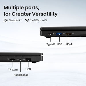 Nuevo Mini Portátil de 10.1 Pulgadas Doble Núcleo Intel N4000 8GB RAM 256GB SSD Inalámbrico Windows 10/11 SO Portátil de Oficina <span class=keywords><strong>para</strong></span> Estudiantes Uso Doméstico - Product Image 4