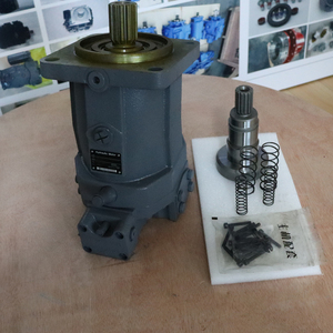 Moteur axial hydraulique à cylindrée variable A6VM200 pour grue, moteur hydraulique à pistons axiaux, moteur hydraulique Rexroth A6VM160H - Product Image 6