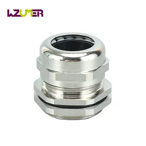 WZUMER M32 IP68 CE Etanche Métal 20mm Laiton M32 x 1.5 Presse-étoupes M32x15 Diamètre Spécifications Trou Taille Malaisie