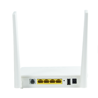 ONU EG8145V5 Optik Ağ Terminali FTTx Çözümlerini Yenileyin DC 12V Güç Kaynağı 4 Gigabit Ethernet Portu RJ45 Konektörü