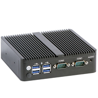 Computadora de Escritorio Industrial Sin Ventilador Intel Alder Lake N100 N95 I3-N305, 2LAN, Thin Client, Firewall, Router, Pfsense, Mini PC