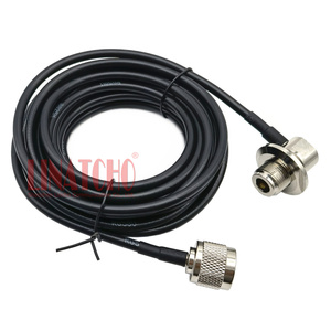 Câble d'antenne à angle droit RG58U Coaxial N mâle N femelle 920MHz GSM <span class=keywords><strong>2G</strong></span> Copper Fiber Jumper for Outdoor Car Communication Cables - Product Image 1