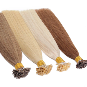 Jasmine Beauty Wholesale U Tip Human Hair Extensions Raw Virgin Double Drawn Remy Silky Straight/Wave Texture 10-30 " length - Product Image 4
