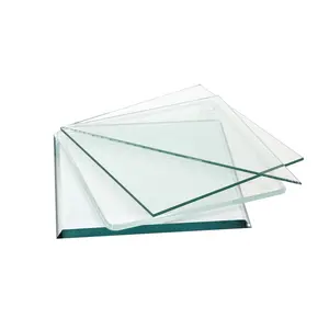 Vidro transparente temperado vidro laminado para janelas e porta de vidro de construção