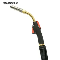 Torcia per saldatura a Gas CNAWELD Kemppi MMT42 400Amp torcia per saldatura MIG CO2 raffreddata ad aria con pistola per misuratore di potenziale.