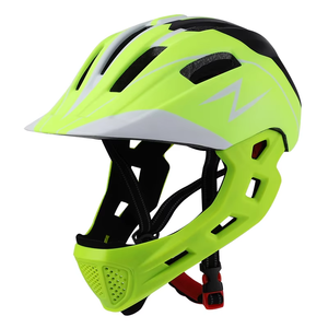 Guapo equitación deporte escalada en roca monopatín motocicleta Kask niños desmontable casco de bicicleta de cara completa - Product Image 4