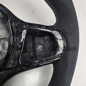 Volante Deportivo de Fibra de Carbono Forjada y Alcántara, el Más Popular, para BMW G20 G30 G01 Serie 3 Serie 5 - Product Image 6