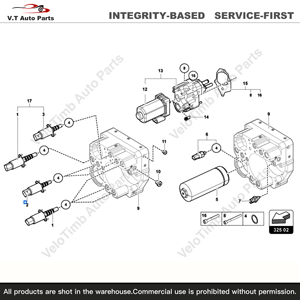 Pièces d'origine Electrovanne d'actionneur standard pour Lamborghini Aventador LP700 <span class=keywords><strong>LP750</strong></span> SV LP800 470398003B Premium - Product Image 5