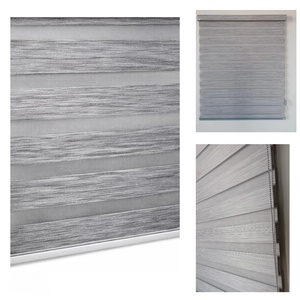 2026 World Best Seller Luxury Fabrics Adjustable Smart Control Blinds for Hotel and Living Room Automatic Zebra Blinds - Product Image 3