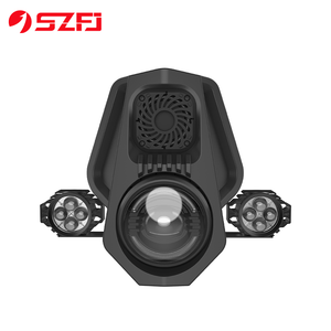 Combinazione di Faro, Indicatore di Direzione e Altoparlante per <span class=keywords><strong>Forcella</strong></span> Anteriore di Bicicletta Elettrica e Accessori per Moto, Tensione DC 36V 48V - Product Image 4