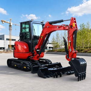Envío Gratis, Mini Excavadora de 3.5 Toneladas, 2t, Proveedores de Excavadoras de Orugas, Micro Excavadoras Nuevas con Motor Kubota, Máquina de 1 Tonelada para el Hogar - Product Image 1