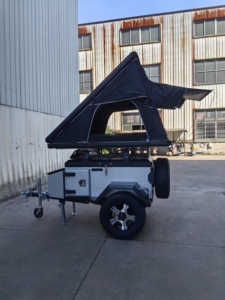 4x4WD Venta caliente Offroad Camping Camper Trailer Mini Off Road Caravan Camper RV Van Trailer - Product Image 4