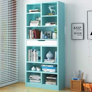 Moda moderna sala de estar apartamento dormitorio de pie estantería personalizable hogar - Product Image 2