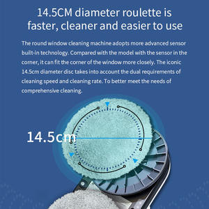 Offre Spéciale Bon marché Équipement de nettoyage de vitres de fenêtre Laveuse de nettoyage Robot Mop Wipe Machine Cleaner avec télécommande - Product Image 6