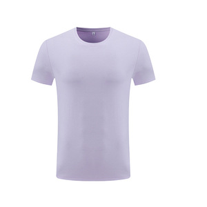 Sorona Round Neck Short Sleeve T-Shirt 50s Double Sided Cotton Custom Logo Unisex Workwear - Product Image 5