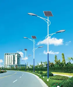 Hiệu quả cao tích hợp đường phố tường năng lượng mặt trời ánh sáng với điều chỉnh riêng biệt panel năng lượng mặt trời