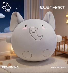 Peluche de Elefante Personalizado, Adorable Peluche de Elefante Pequeño, Juguete de Peluche de Elefante Bebé, Muñeco <span class=keywords><strong>Relajante</strong></span> <span class=keywords><strong>para</strong></span> Niños, Regalo <span class=keywords><strong>para</strong></span> Niñas Ce Cpc - Product Image 2