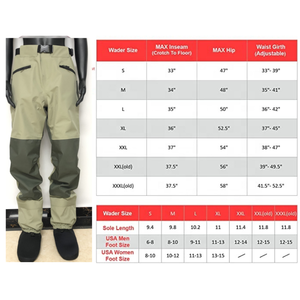 <span class=keywords><strong>Cuissardes</strong></span> de pêche noires imperméables et respirantes en néoprène avec ceinture et <span class=keywords><strong>chaussettes</strong></span> doublées en néoprène - Product Image 4