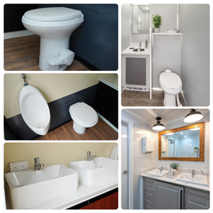 Remolque de Baño Móvil Económico, Remolque de Baño Portátil para Exteriores en <span class=keywords><strong>Venta</strong></span>, Precio de Fábrica, Listo para Enviar - Product Image 3