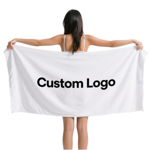 Toalla de Microfibra de Alta Calidad Personalizada, Moderna, de Color Sólido, Impresa, para Niños y Adultos, Antiarena, de Secado Rápido, para Viajes, Baño y Playa - Product Image 1