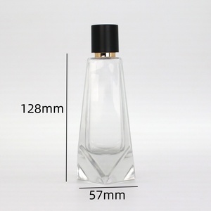 Cầu Vồng tối hình chữ nhật Túi chai nước hoa với nút chai con dấu rãnh và tròn ISO từ gà tây Mặt dây chuyền nước hoa rỗng - Product Image 1