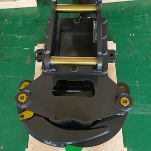 Cisaille hydraulique <span class=keywords><strong>pour</strong></span> arbres de 5 à 9 tonnes <span class=keywords><strong>pour</strong></span> <span class=keywords><strong>mini</strong></span>-excavatrice, avec moteur et rotation à 360 degrés, <span class=keywords><strong>pour</strong></span> la foresterie et la coupe de bois. - Product Image 1