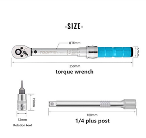 TOOPRE – <span class=keywords><strong>clé</strong></span> <span class=keywords><strong>dynamométrique</strong></span> professionnelle pour vélo, <span class=keywords><strong>clé</strong></span> <span class=keywords><strong>Allen</strong></span>, ensemble d'outils de réparation de vélo, Offre Spéciale - Product Image 6