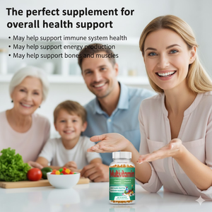 <span class=keywords><strong>OEM</strong></span> Suiker Vrije Multivitamine Gummies voor Volwassenen Lage MOQ Private Label Gummies Multivitamine - Product Image 3