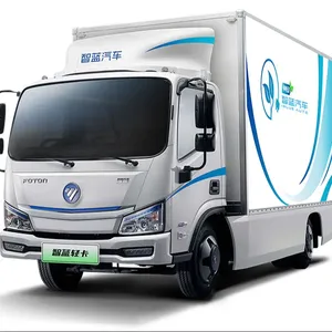 E cargo van électrique à toit haut d'occasion camion cargo léger Chine conduite à droite