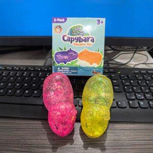 Juguete Antiestrés de Capibara con Lentejuelas de Maltosa, de Rebote Lento, Divertido y Blandito, Regalo de Descompresión - Product Image 1