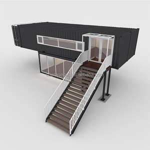 Maisonnette pliable moderne de luxe en conteneur de 20 pieds <span class=keywords><strong>avec</strong></span> salle de bain <span class=keywords><strong>et</strong></span> cuisine, maison préfabriquée portable pour la vie en plein air - Product Image 4