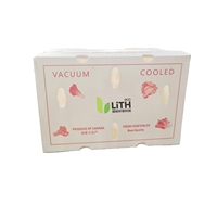Boîte de fruits et légumes biologiques recyclables - Emballage personnalisé en polypropylène creux non ciré, résistant à l'humidité, de qualité alimentaire