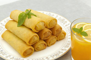 Involtini Primavera Vegetali 50G per il Mercato Statunitense, Vendita Calda |   Taglia Grande |   Produzione OEM all'Ingrosso Diretta dalla Fabbrica - Product Image 4