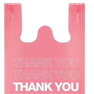 Bolsas de Plástico LDPE Coloridas para Camisetas, Impresas con Serigrafía, Personalizables, Reciclables, con Asas Termosellables para Compras Comerciales - Product Image 2