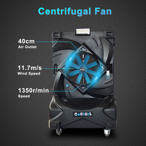 OEM ODM 22000 Refroidisseur d'air évaporatif portable, Climatiseur industriel, Refroidisseur désertique pour extérieur, camping, événements et usage commercial - Product Image 4