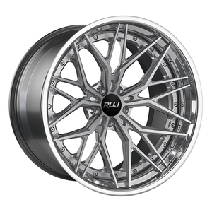 Jantes en alliage forgé en fibre de carbone 3 pièces 17 18 19 20 pouces pour Nissan GTR R35 Mustang GT Mercedes E63 AMG 5x114.3 5x112 - Product Image 6