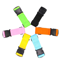 Accessoires pour sacs de voyage, sangle en nylon pour bagages, sangles à boucle, ceinture personnalisée en plastique pour valise de voyage, multicolore