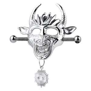 QKKQ monster head pinze per capezzoli in metallo fermagli per seno BDSM pinze per capezzoli con catena in acciaio e colletto sesso giocattolo - Product Image 2