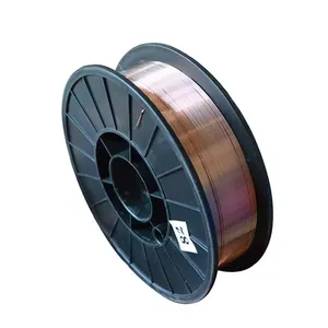 China Welding Wire Manufacturer 0.8mm - 1.2mm 5kg/15kgs Per Spool Er70s-6 Sg2 Co2 Mig Welding Wire