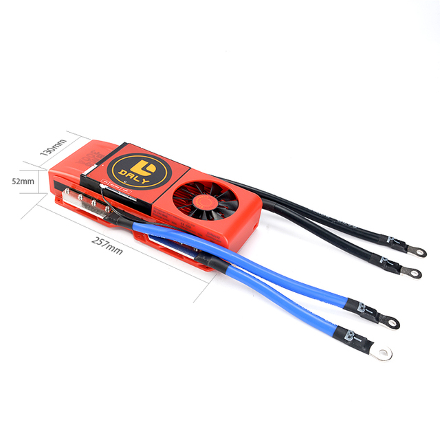 DALY Lifepo4 Lithium Ion Battery Pack BMS Smart 8S 24v 300A 300Amp 300Amps with Bluetooth Uart for Solar Energy Storage Pack