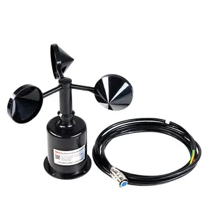 RK100-02 Outdoor Pulse RS485 Output Wind Speed Measuring Device Instruments Anemometer Wind Speed Sensor Transmitter